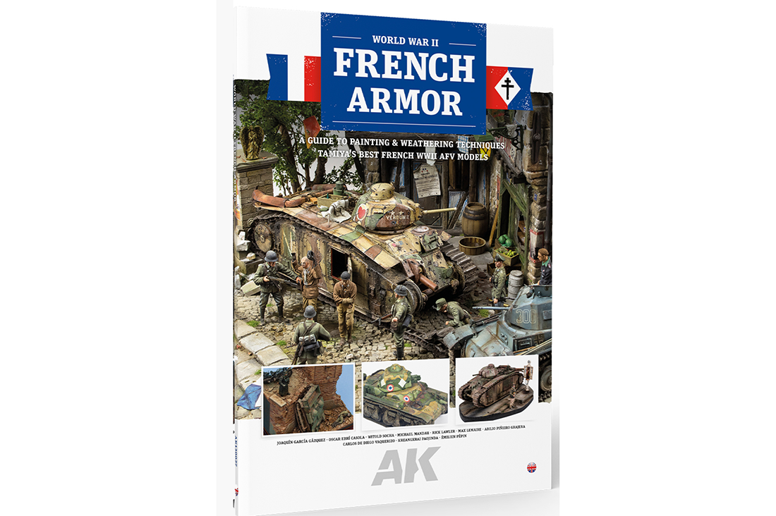 #caption2 Artículo: Char B1 bis en «FRENCH ARMOR» de AK Interactive